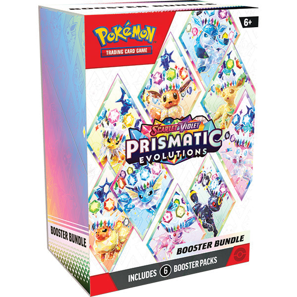 Pokemon TCG: Scarlet & Violet Prismatic Evolutions- Booster Bundle
