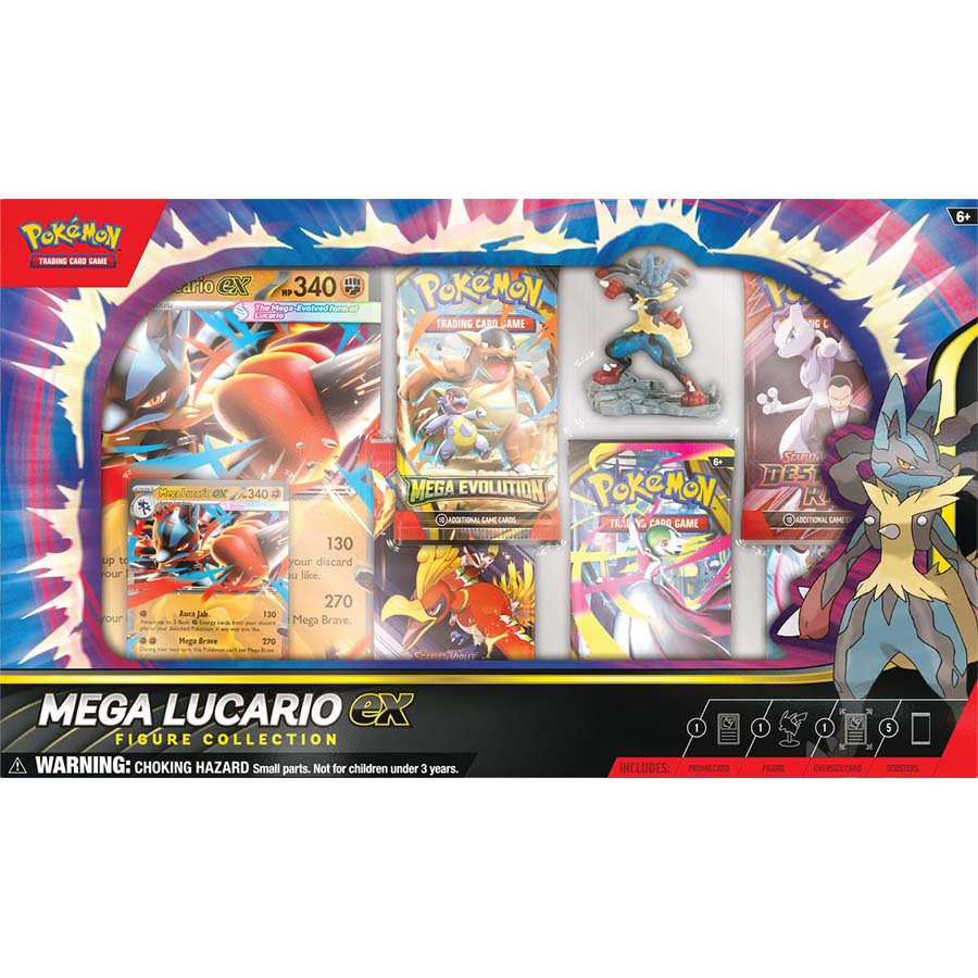 Pokemon: Mega Lucario ex Figure Collection (Presale)